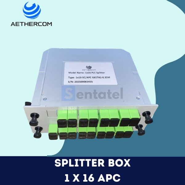 SPLITTER BOX 1X16 SC APC /  BOX SPLITTER