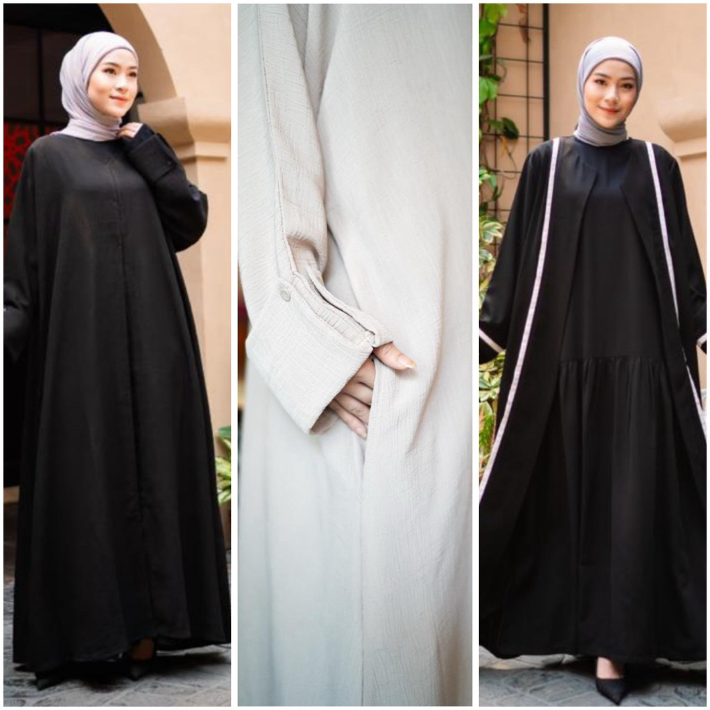 MONEL - Abaya Series / Gamis Umroh / Abaya ORIGINAL MONEL
