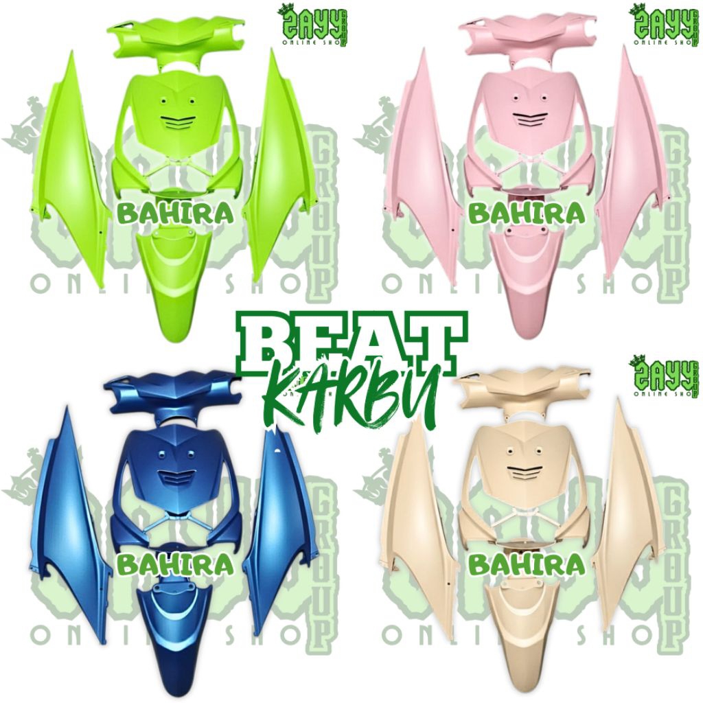 Paket Bodyset Beat Karbu 2008–2012 Doff Halus