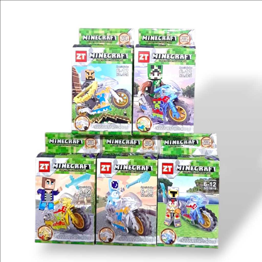 Planet Toyz -Mainan Anak Lego Mine Craft Cube World