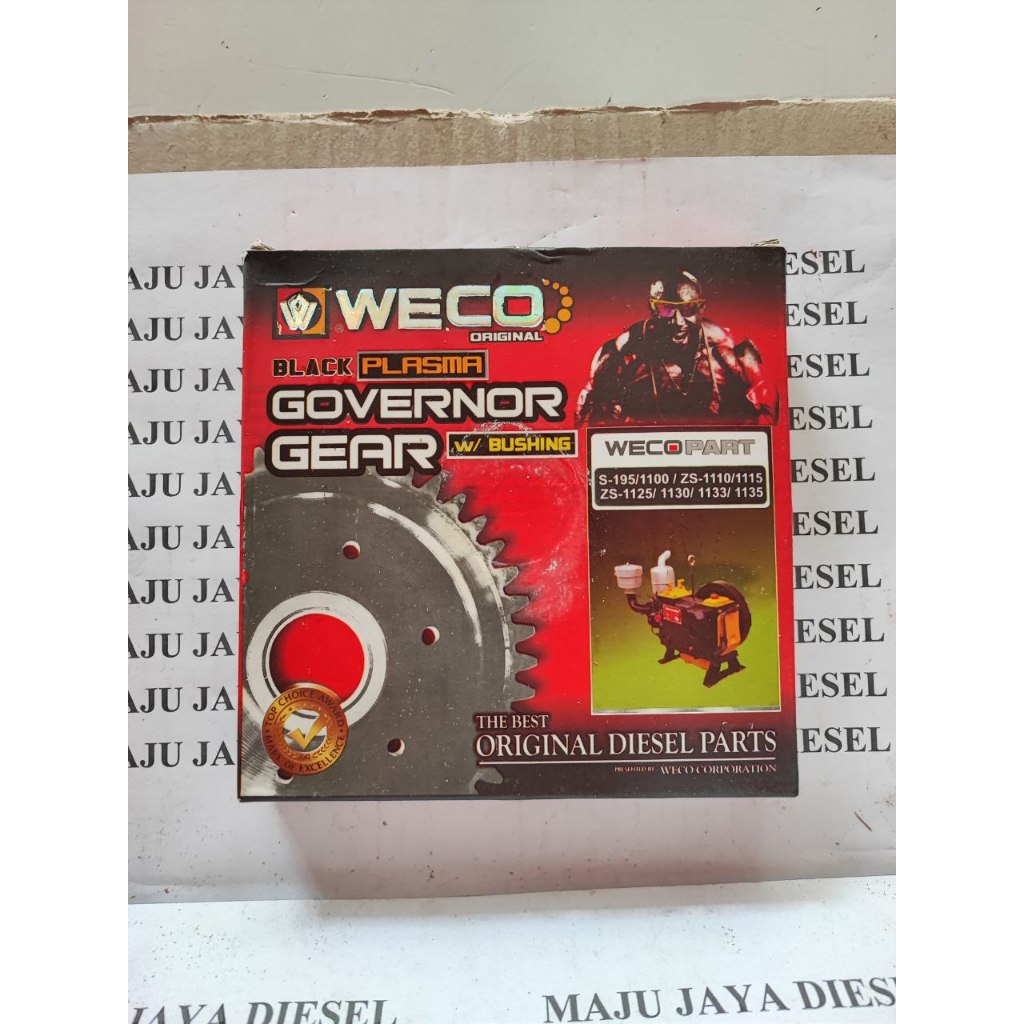 Governor Gear / Gigi Governor Mesin Diesel Dongfeng S195/1100/1110/1115/1125 (12 - 30 PK) Weco