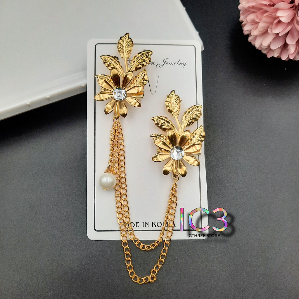 Bros kebaya Janggan | Bros Rantai Kebaya | Bros kenari jurai