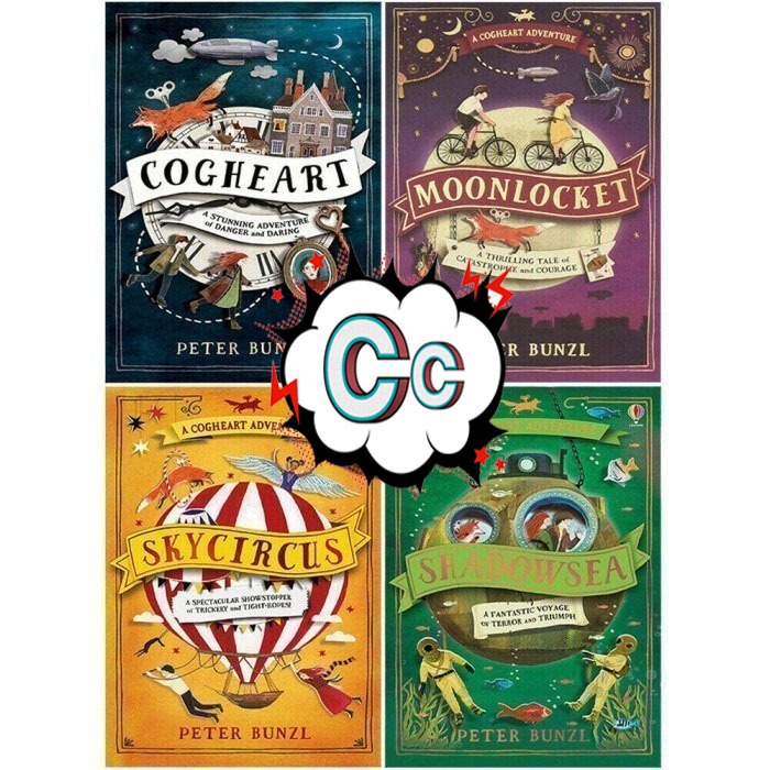 A Cogheart Adventure Series Collection 4 Books Eng - [ Comic Chace plus ]