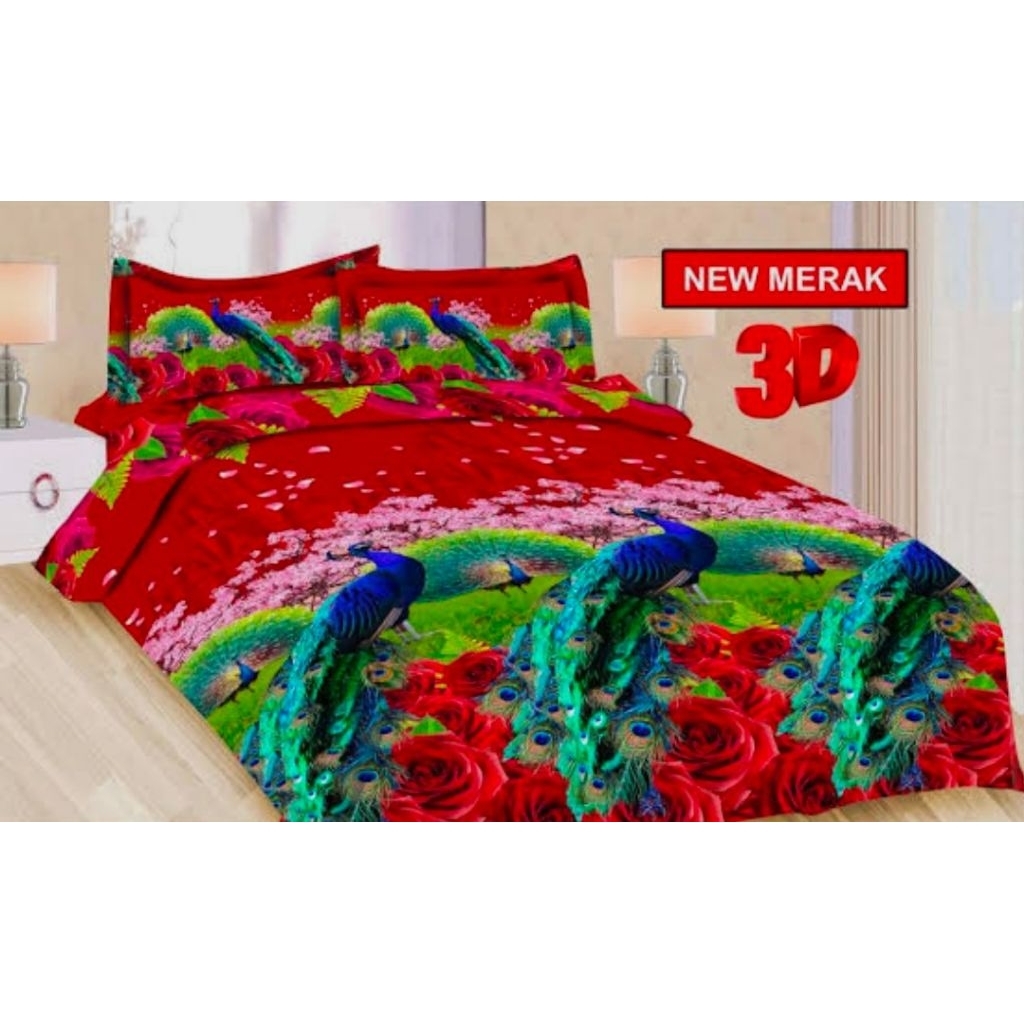 SPREI BONITA KING B2 180 X 200 CM FLAT NO 1 - NEW MERAK