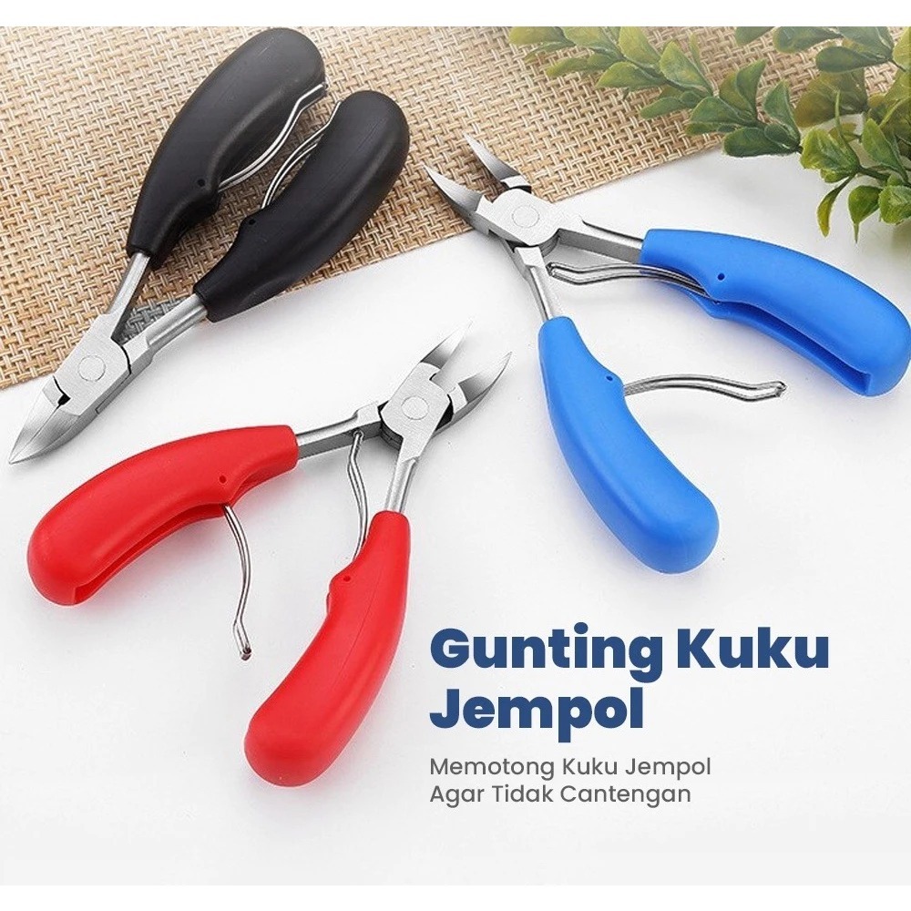 Gunting Kuku Jempol Kaki Cantengan - Gunting Kuku Kaki Miring Anti Cantengan