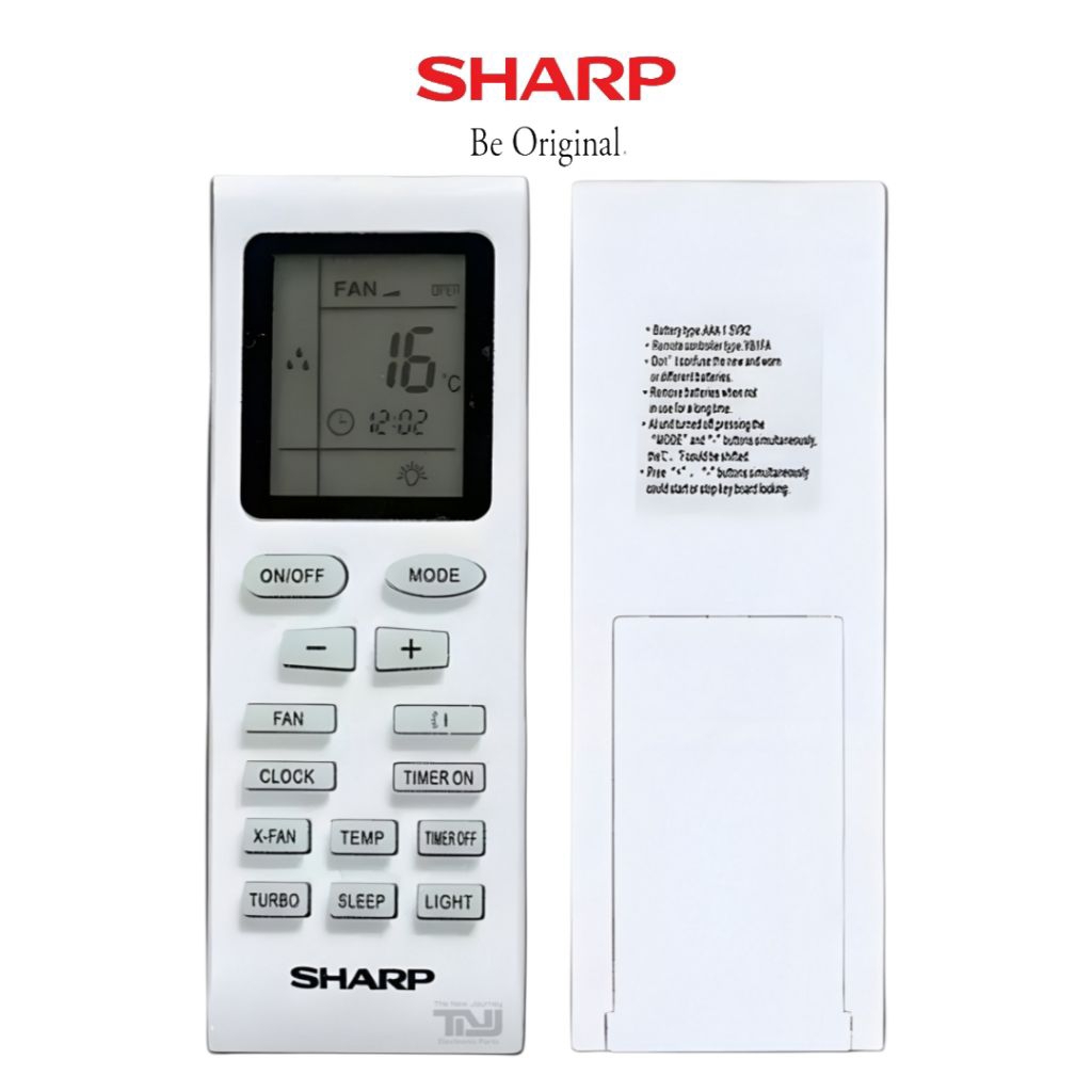 Remote AC Sharp UCY YB1FA AH-A5UCY AH-A7UCY AH-A9UCY AH-A12UCY AH-A5VEY AH-A7VEY AH-A9VEY AH-A12VEY 