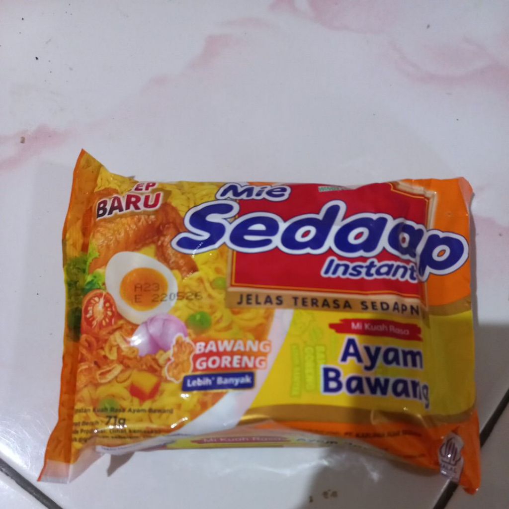 mie sedap ayam bawang