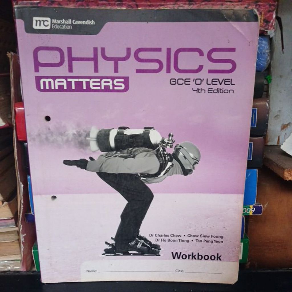 BUKU BEKAS ORIGINAL PHYSICS MATTERS WORKBOOK