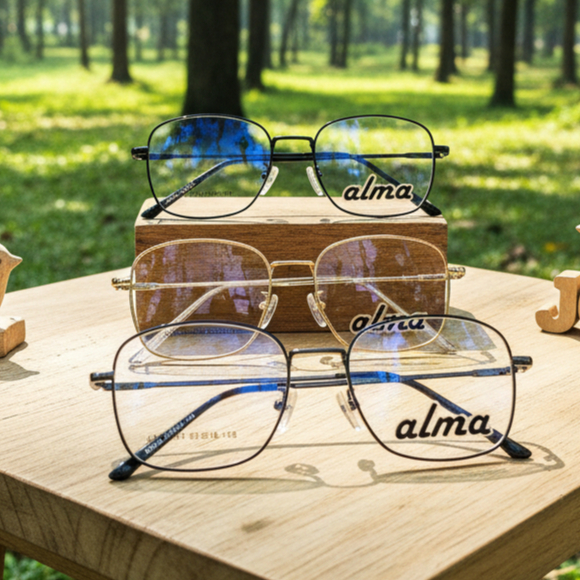 kacamata bisa dengan lensa BLUESACROMIC, BLUECROMIC, BLUERAY, PHOTOCROMIC, BLUESATIN