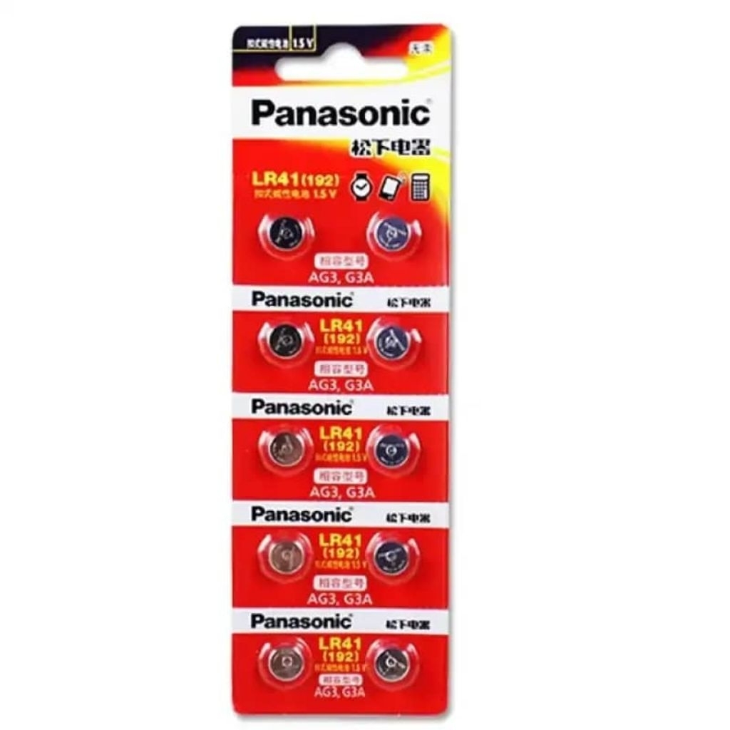 BATERAI PANASONIC LR 41 (AG3, G3A) / PCS
