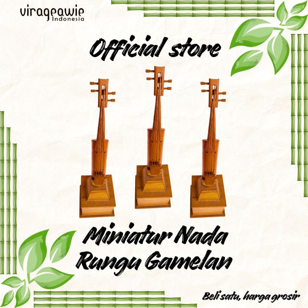 Miniatur Biola Handmade/Miniatur Nada Rungu