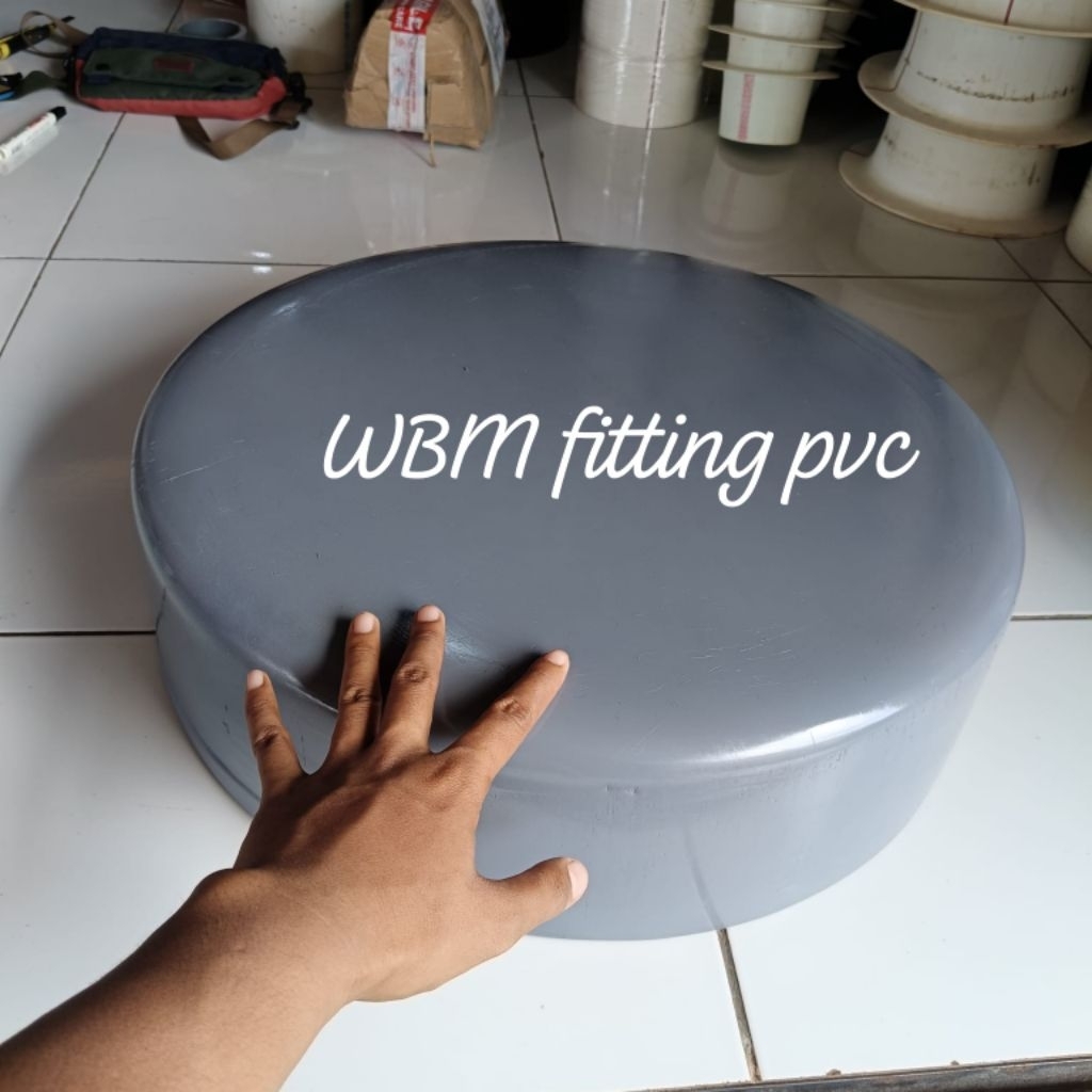 Dop pvc 20 inchi Tutup pipa 20 inchi pvc