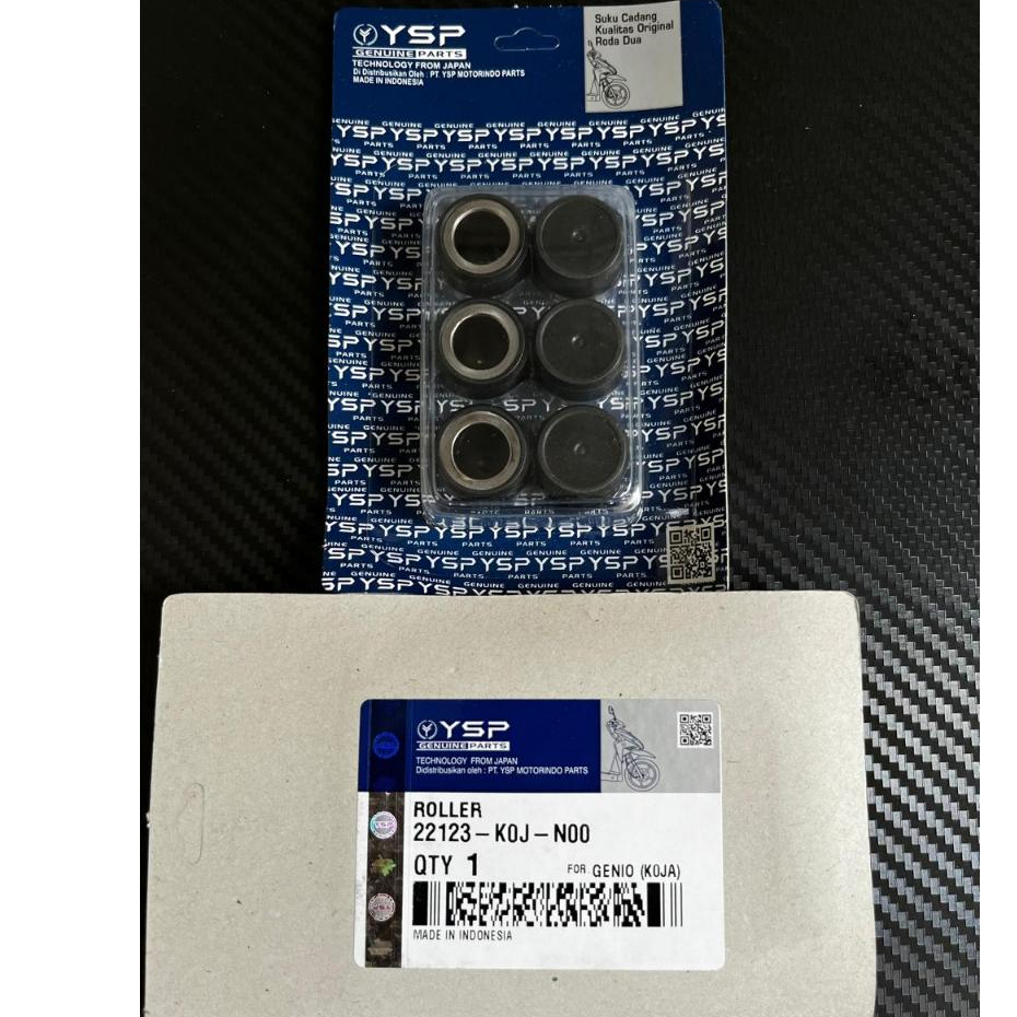 Roller Set Genio FCC/YSP 100% Ori New Beat & Scoopy YSP Genuine Parts ASLI