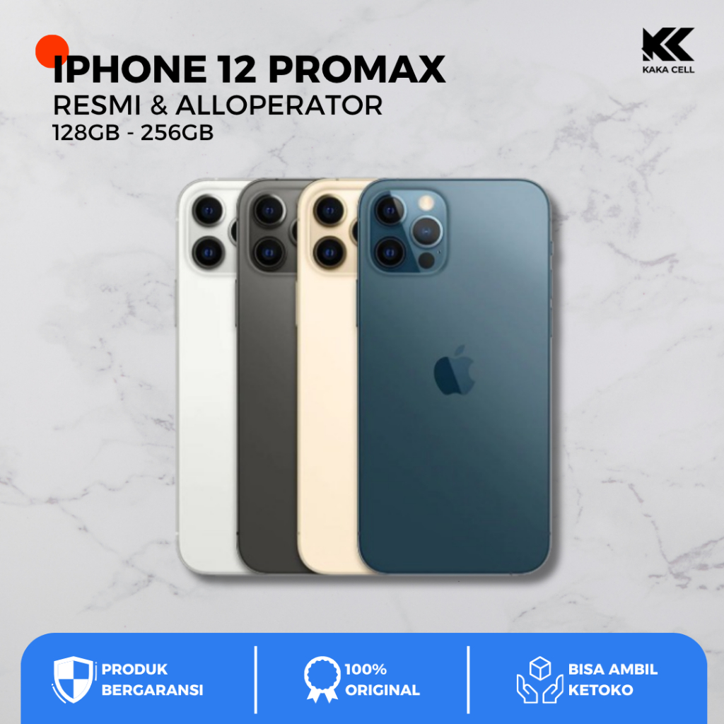 IPHONE 12 PRO MAX 128GB 256GB SECOND LIKE NEW