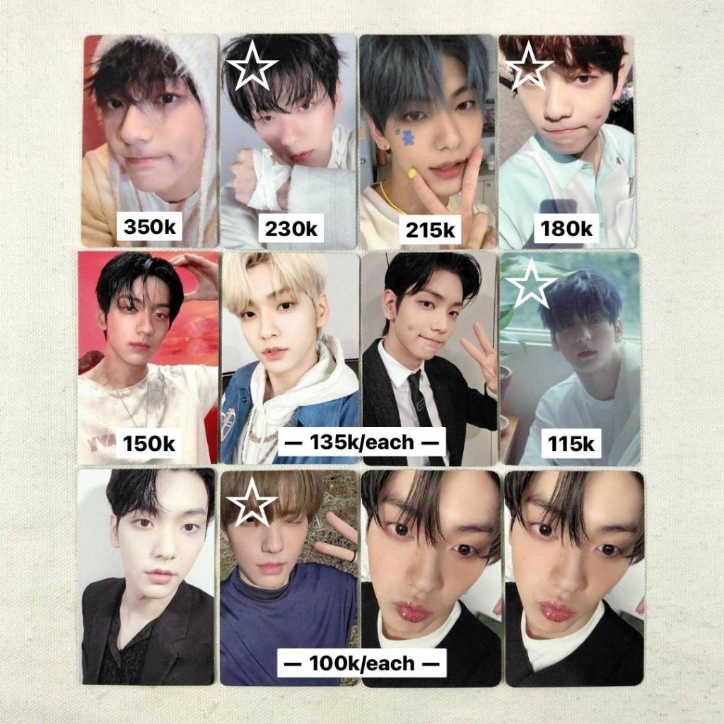 (READ DESC) PC TXT OFFICIAL SOOBIN LUCKY DRAW WEVERSE BLUE HOUR R BROADCAST TOGETHER FOURTH MEMO SEA