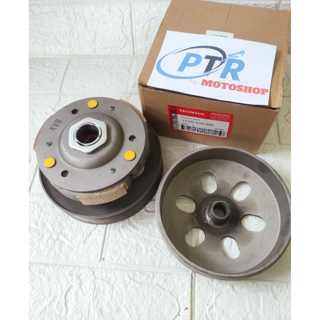 Pully Assy Set KVB Vario 110 Karbu, Vario 110 Techno Karbu
