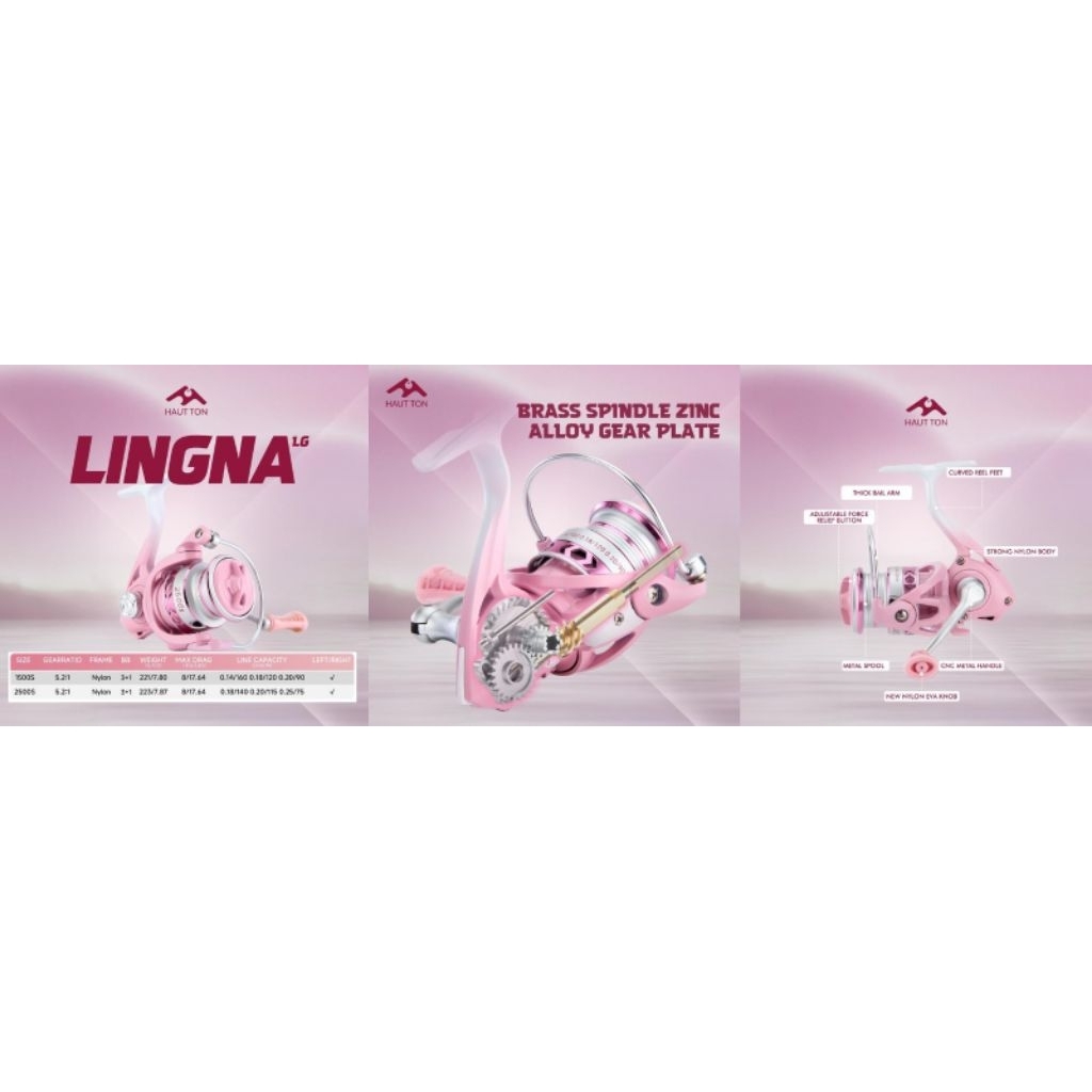 REEL SPINNING HAUTTON LINGNA