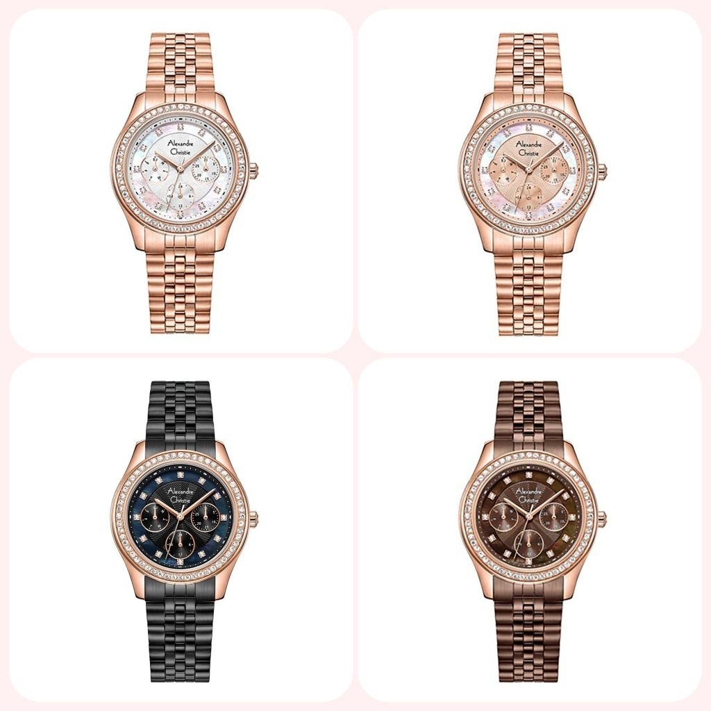 Alexandre Christie AC 2496  / Ac2496 Jam Tangan wanita original