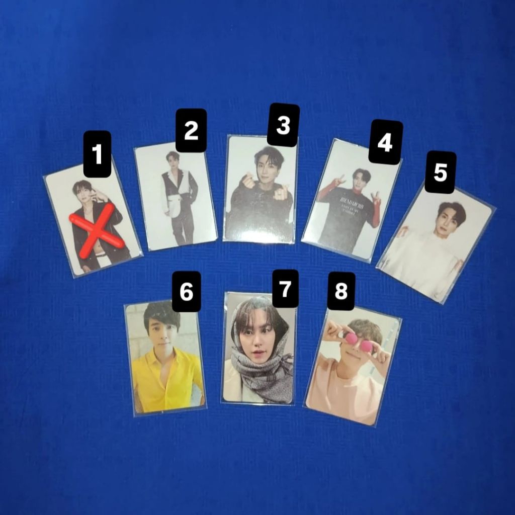 Super Junior PC Photocard Leeteuk Donghae Kyuhyun