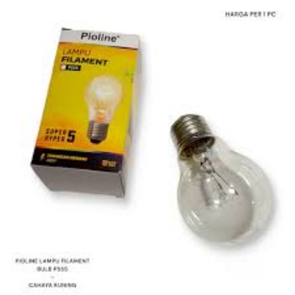 Lampu Pijar 5 Watt Pioline - Cocok untuk Anak Ayam & Unggas