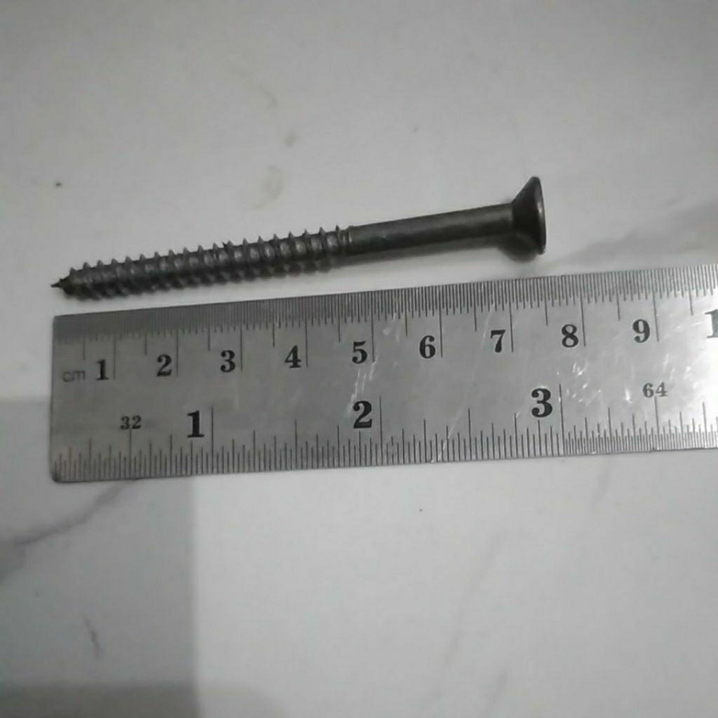 sekrup kayu 7.5cm (3" x 12)