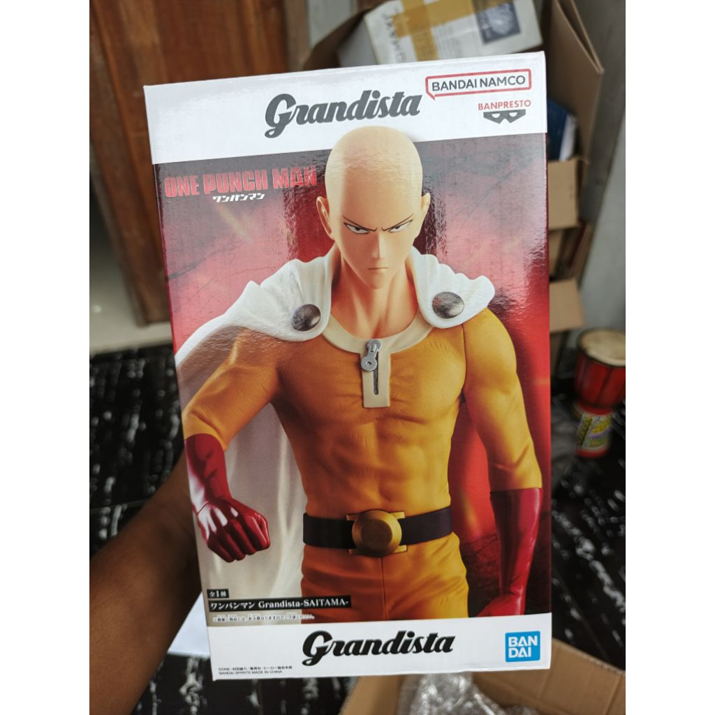 [Original] Action figure One Punch Man Saitama Grandista banpresto