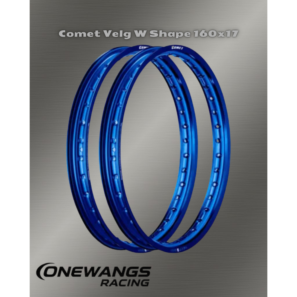 Velg Rim Comet W Shape Ring 17 x 160/160 BLUE / BIRU