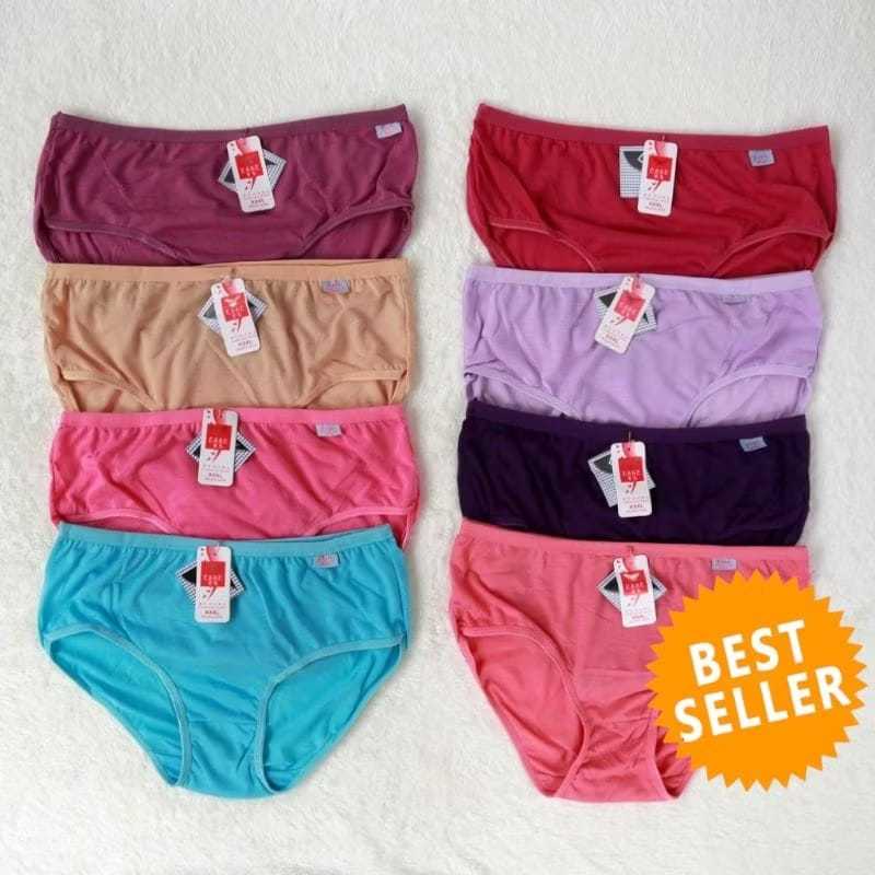 PROMO CELANA DALAM WANITA 12 Pcs Celana Dalam Wanita Katun Import