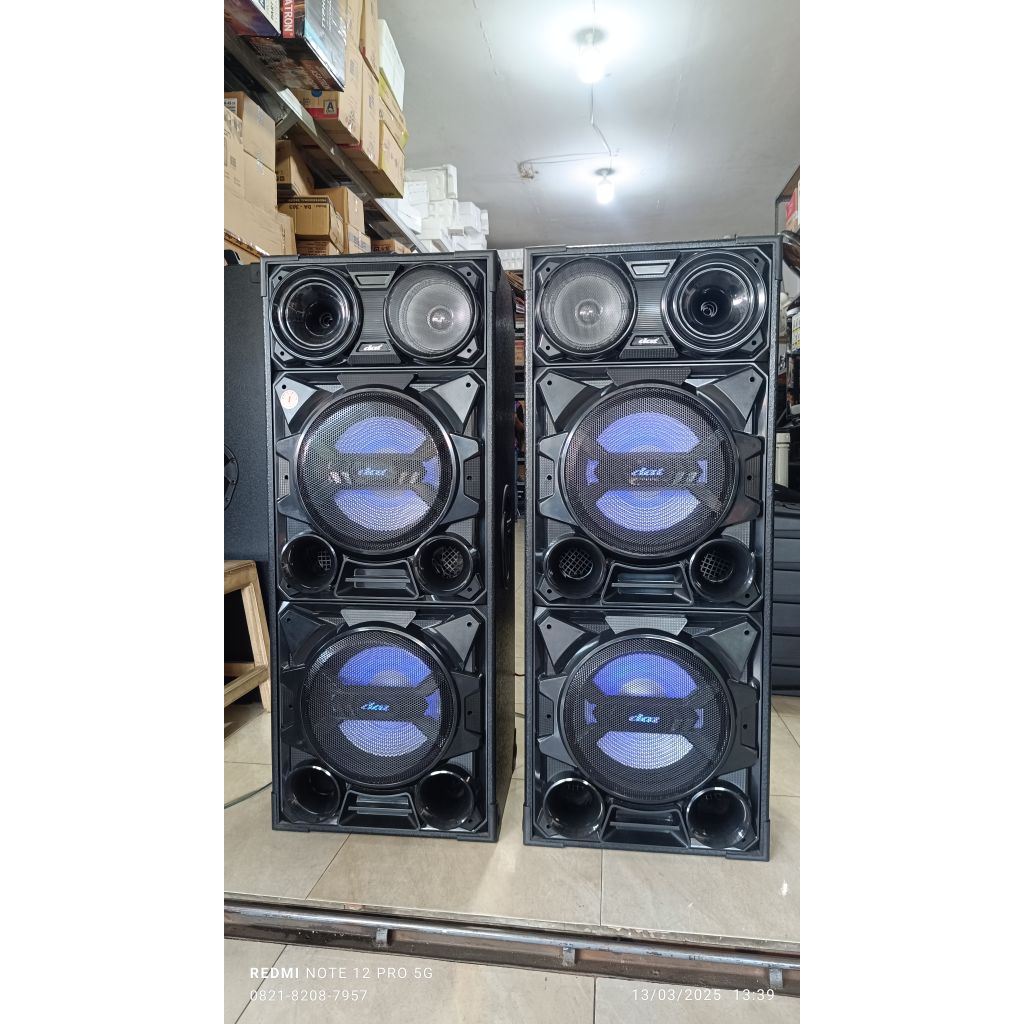 Speaker Blouhot Karaoke Speaker Aktiv Dat DS-122 12 inchi x4