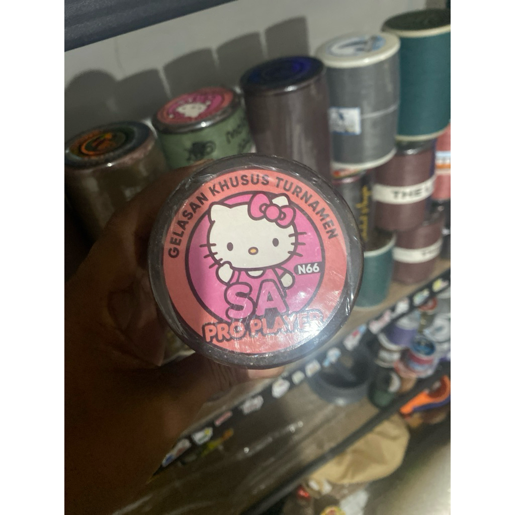 hello kitty molor N66 bobin ijo size 020 tekstur sasap padi