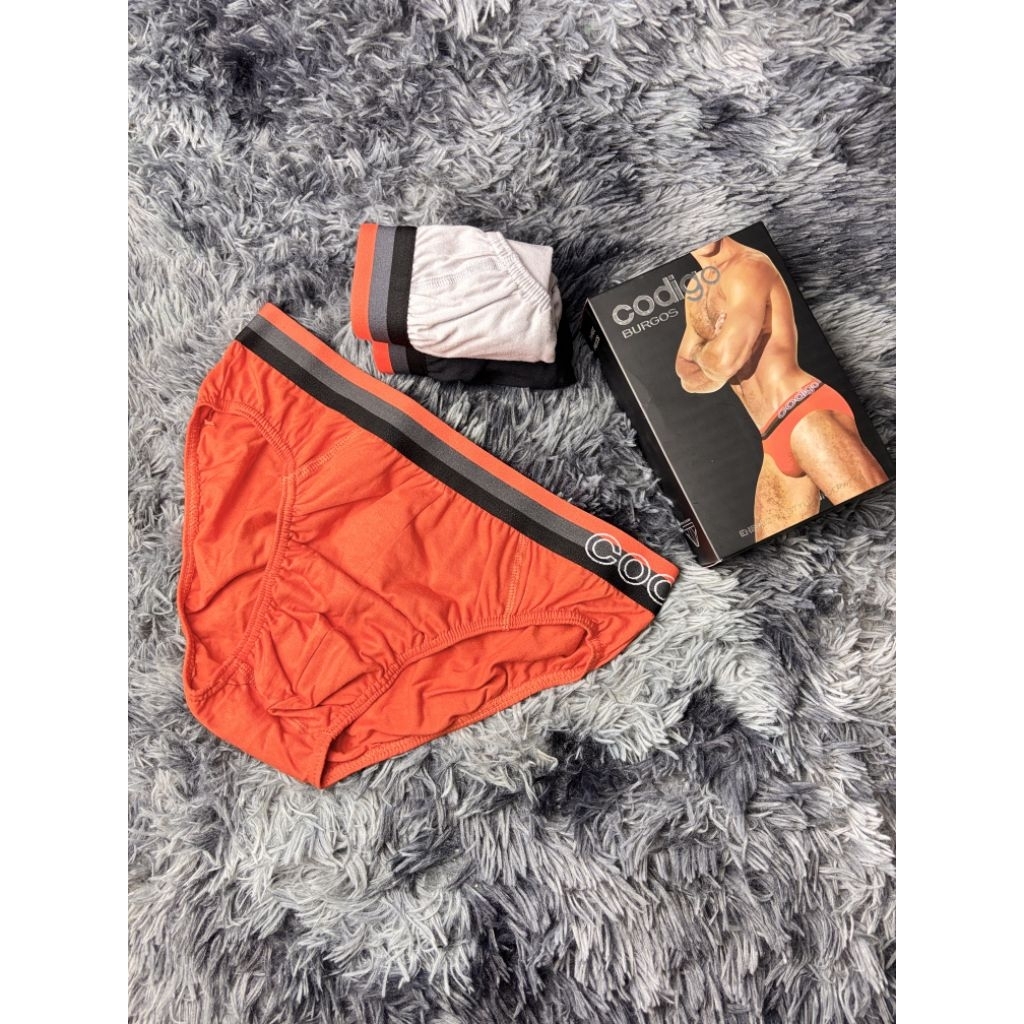 CD CELANA DALAM PRIA COWOK LAKI SEGITIGA CODIGO BURGOS  PREMIUM ORIGINAL ISI 3PCS