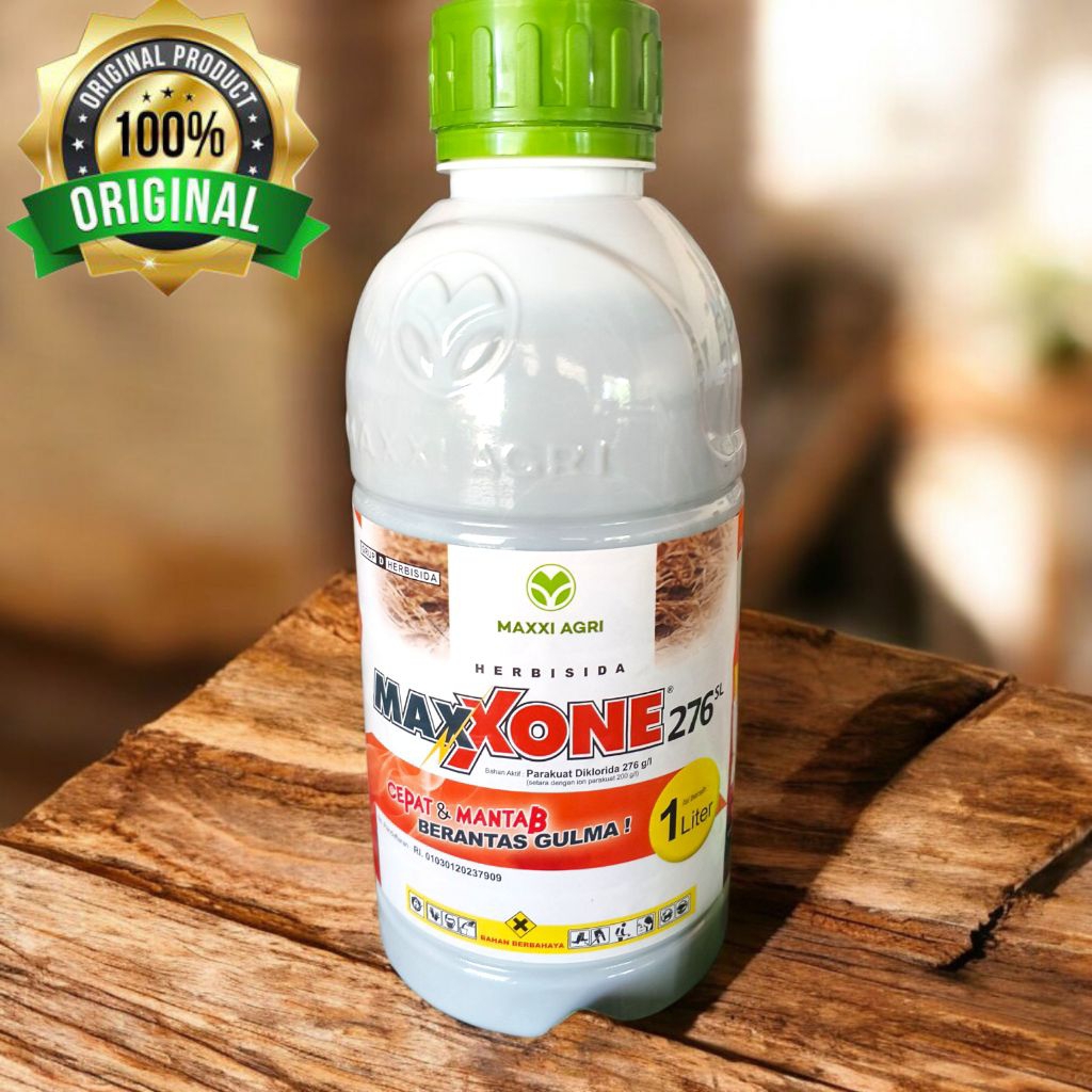 Herbisida MAXXONE 276 SL - Herbisida Kontak - Herbisida Pembaski Gulma - Obat Rumput