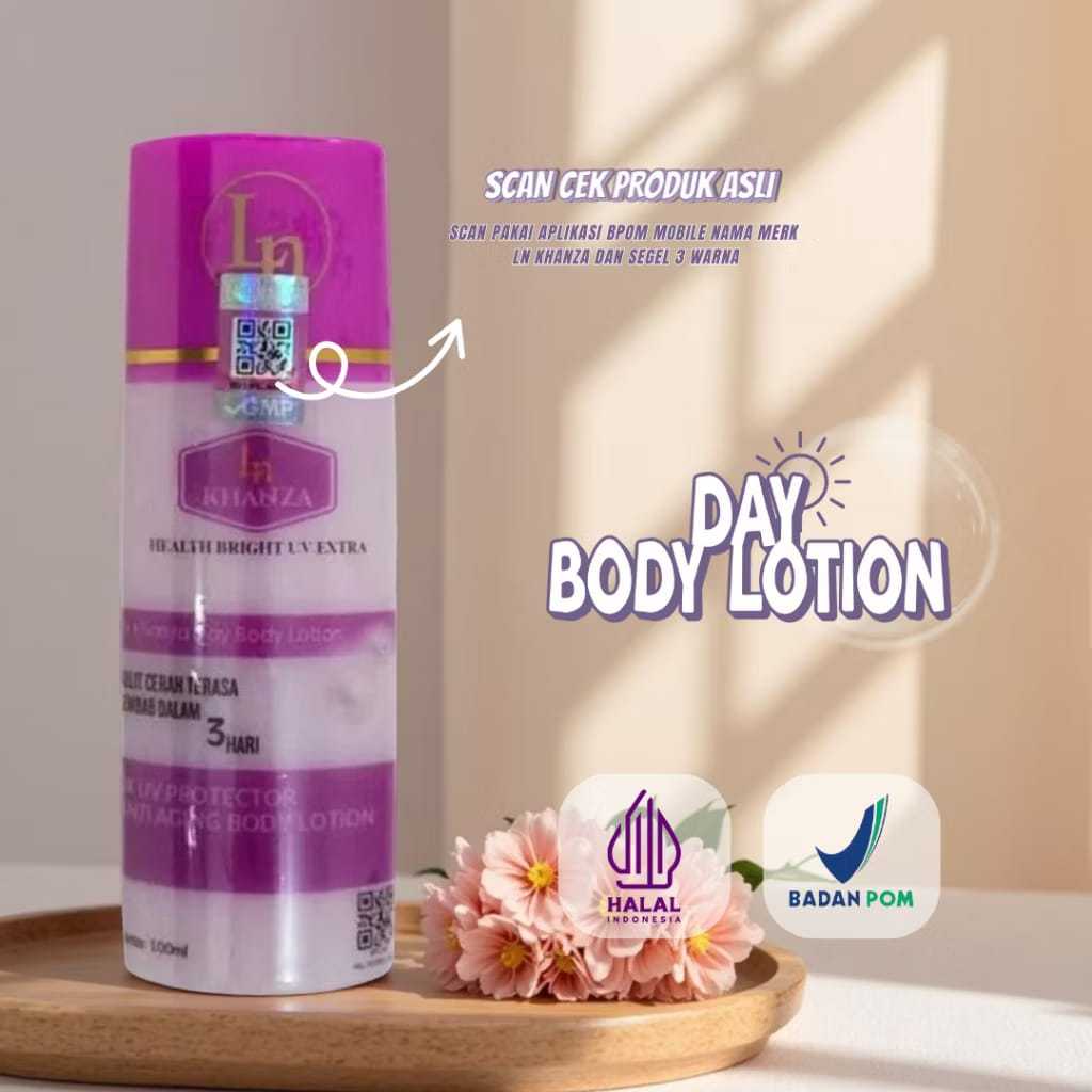 [PROMO 12.12] HB LN PLATINUM SIANG| BODY LOTION DOSTING KELUPAS