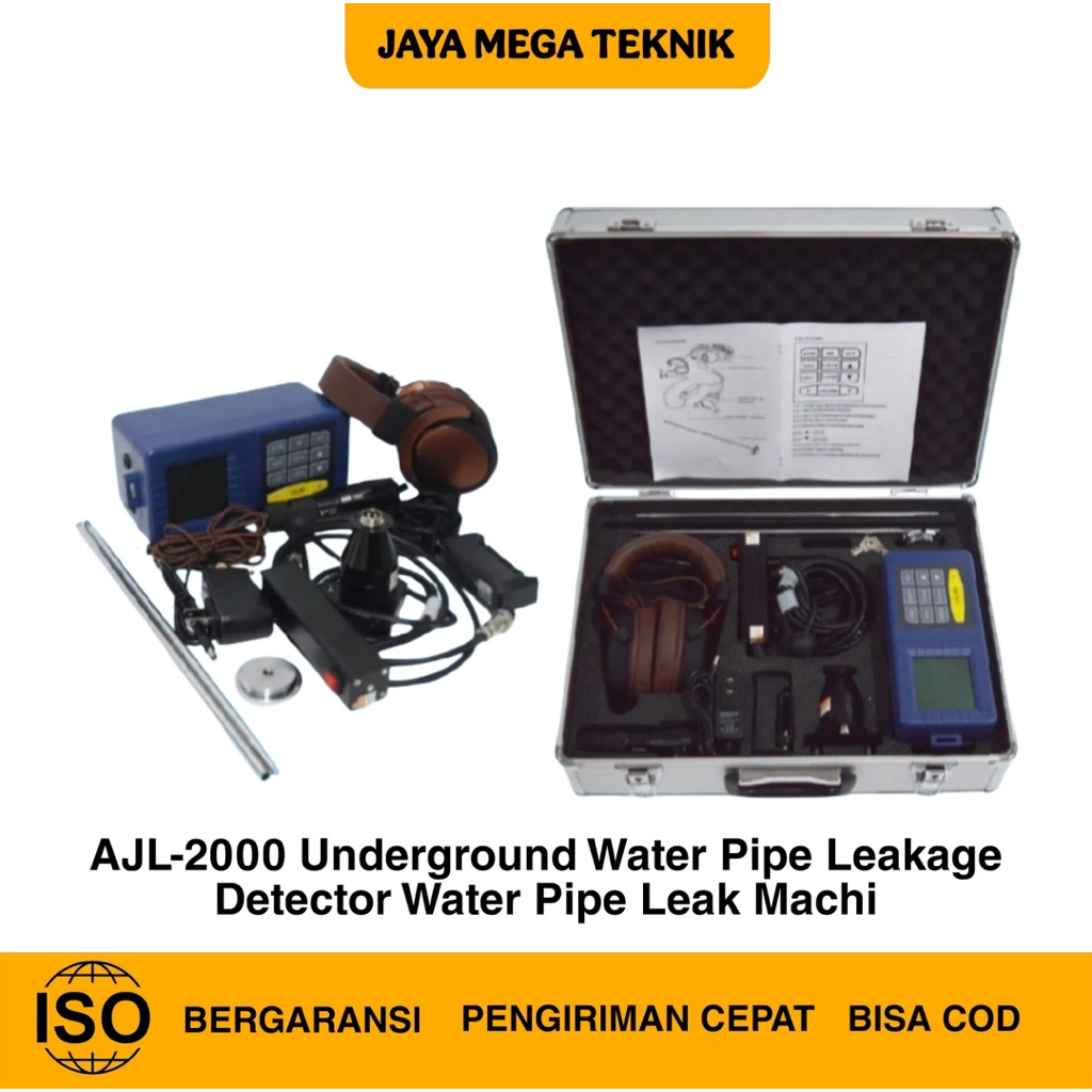 AJL-2000 Underground Water Pipe Leakage Detector Water Pipe Leak Machi