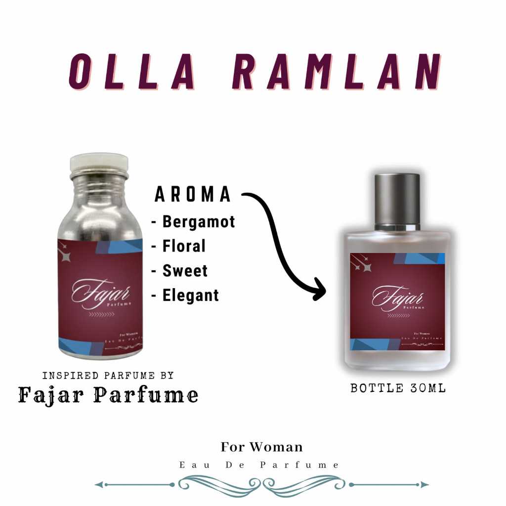 parfum the woman olla ramlan - parfum artis wanita olla ramlan original wangi tahan lama eau de parf