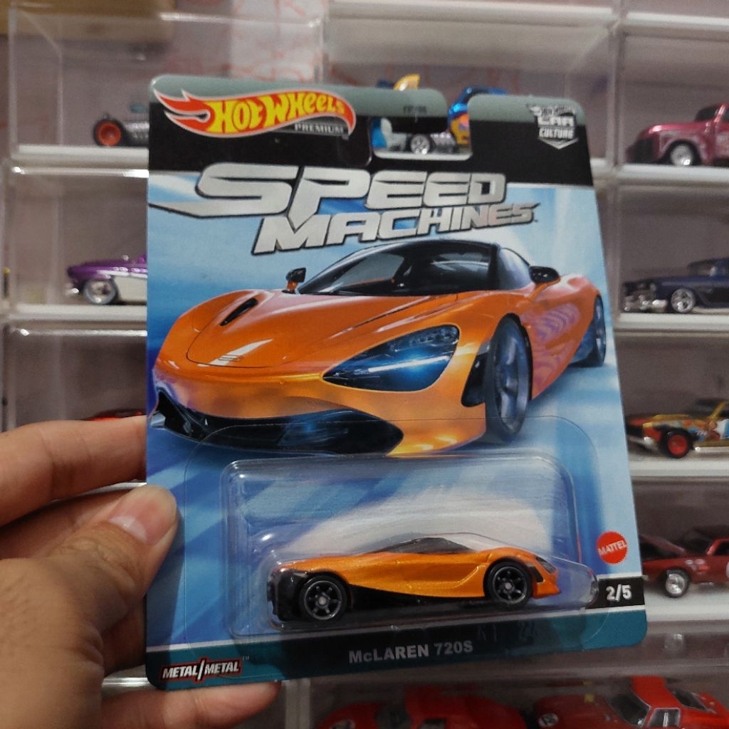 Hot Wheels Premium - Mclaren 720s - Speed Machine