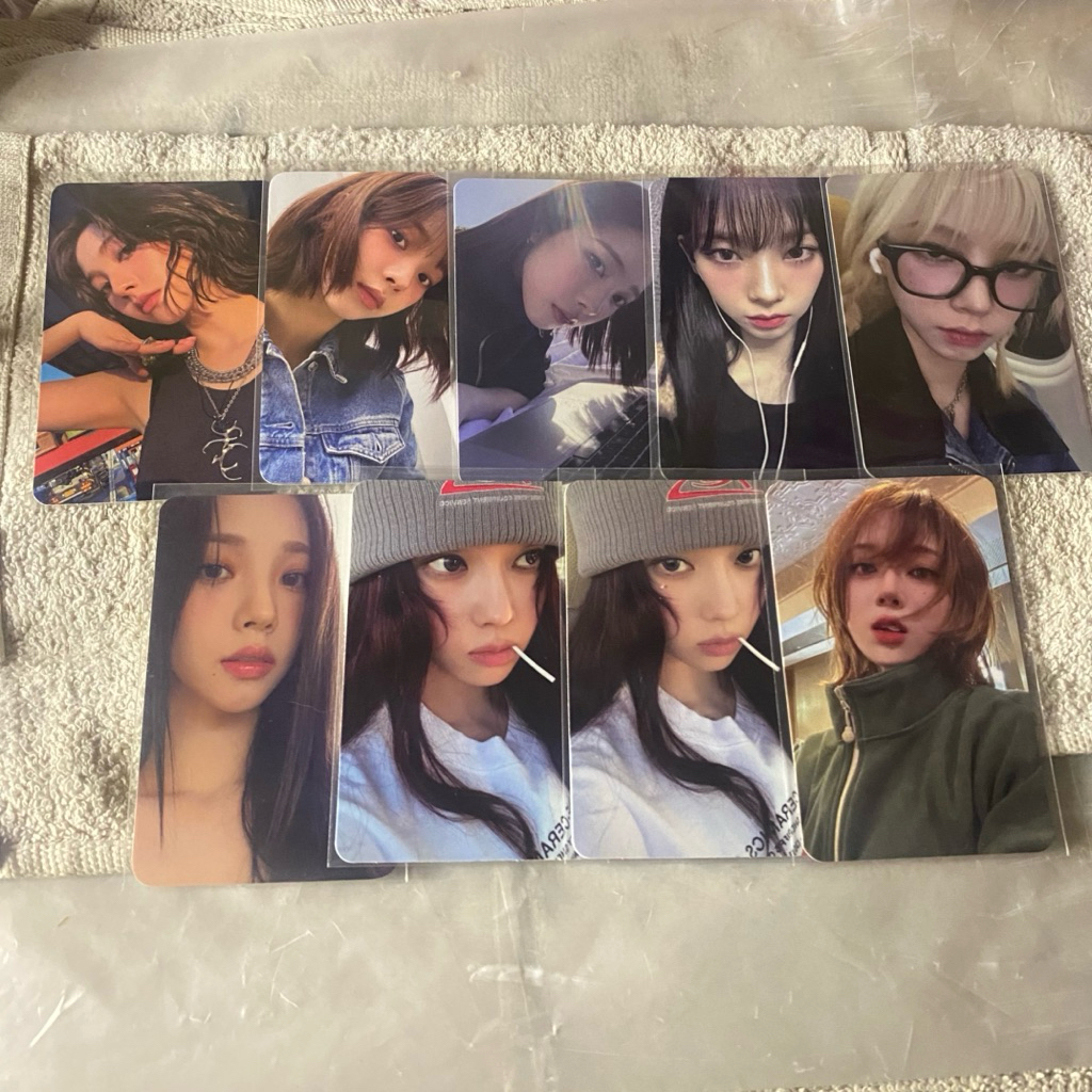 [READY] PHOTOCARD AESPA KARINA WINTER OFFICIAL ARMAGEDDON DIRTY WORK POB FANSIGN DRMA ASR STARRIVER 