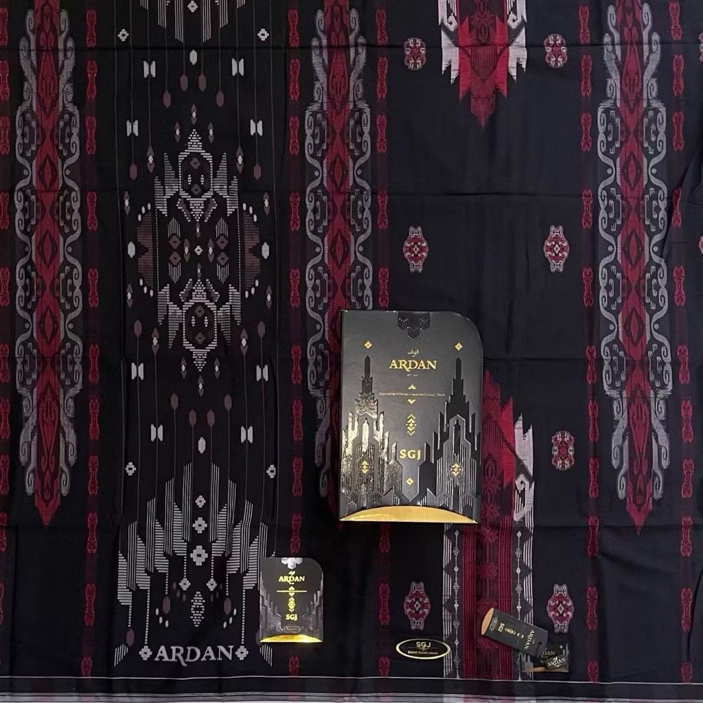 ARDAN SONGKET GUNUNG JAQUARD ORIGINAL |Sarung Tenun Ardan SGJ Gold Premium Dewasa