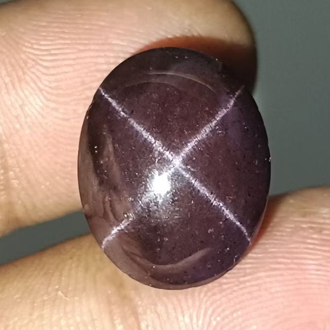 Batu Permata Red Garnet Star