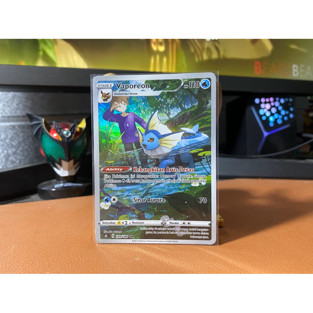 Win Bid Vaporeon CHR, Gardevoir CHR, Bronzong CHR, Falinks CHR, & Drasna SR (FB a/n Wira Satria Putr