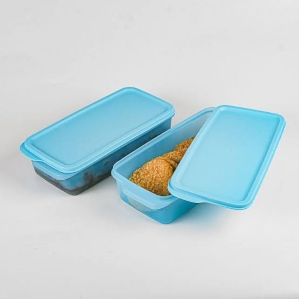 Medium stak n stor TUPPERWARE/ tosca tempat makan kulkas sayur ikan