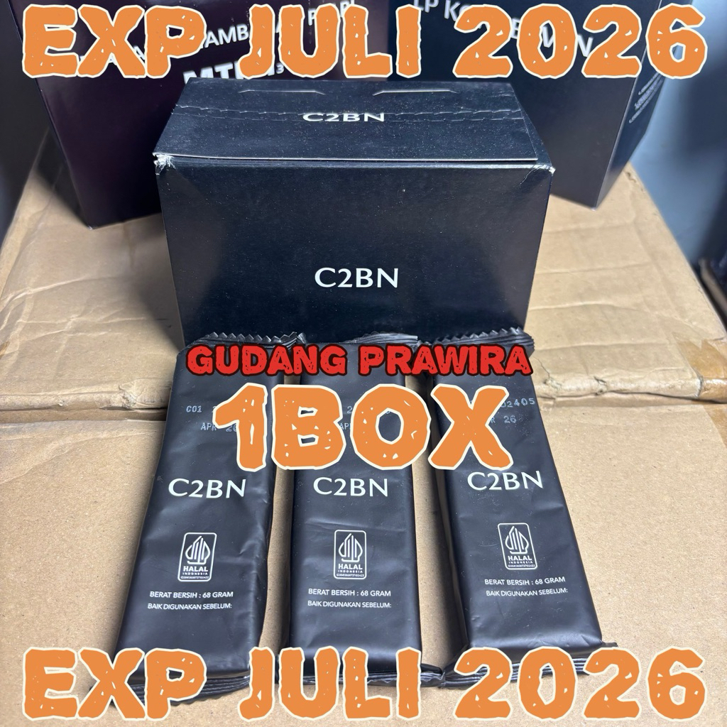 Ransum C2BN Coklat Bar TNI C2BN 1 BOX Expired JULI 2026