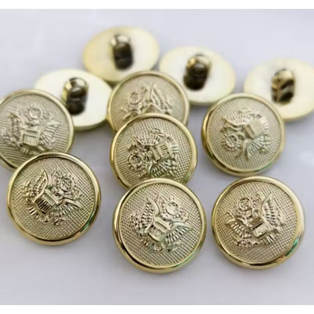 Kancing Baju Dinas Jas Safari 144pcs