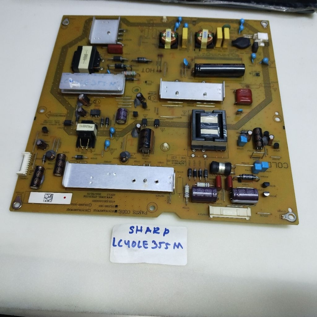 power supply TV sharp LC40LE355M original