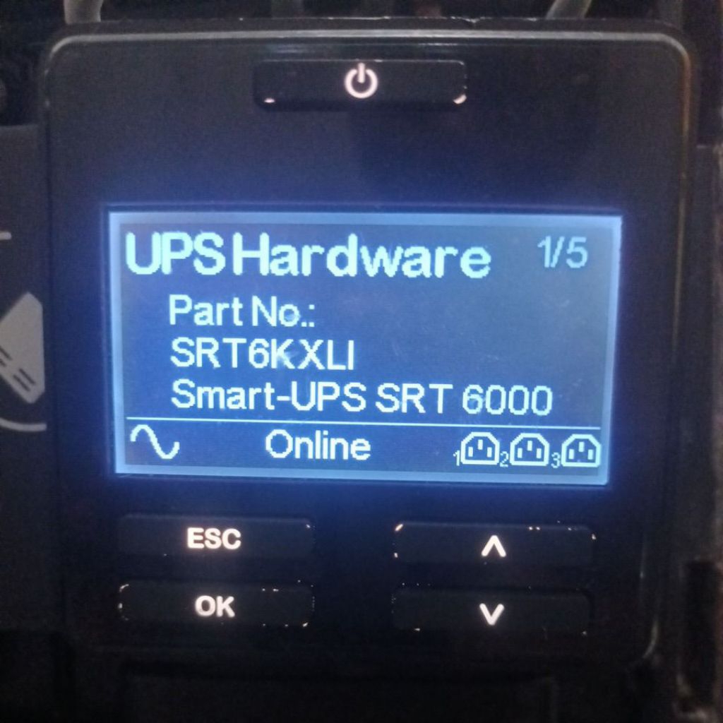 ups apc srt6kxli 6000va tanpa battre