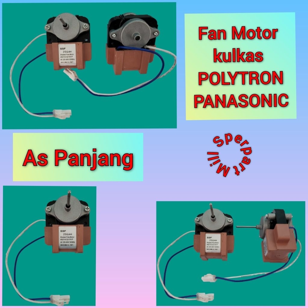 Fan Motor Kulkas Polytron Kulkas 2Pintu