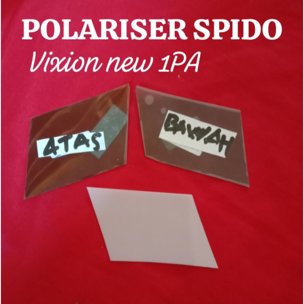 sticker kaca polarizer lcd speedometer yamaha vixion 1PA