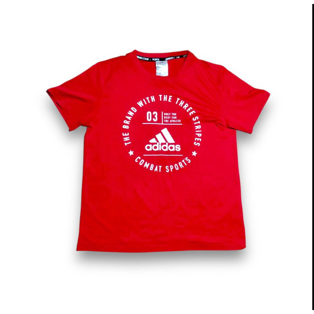 Kaos Olahraga ADIDAS COMBAT RED. EDITION Original Second Preloved