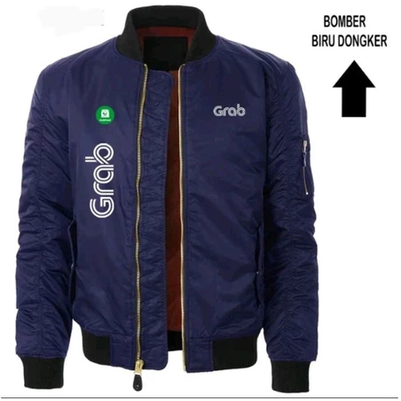 Jaket Grab | Jaket Kasual Grab | Jaket Ojol Grab
