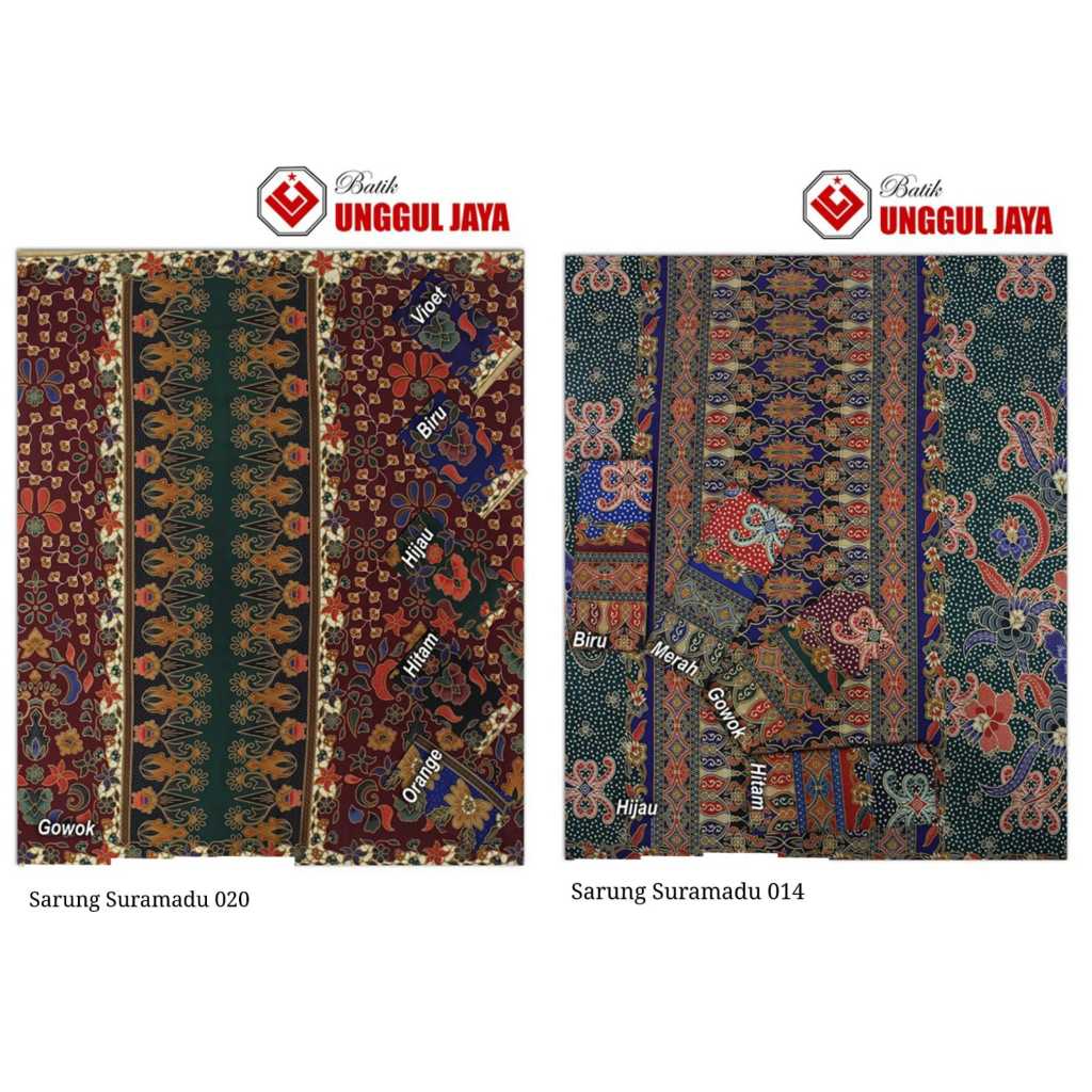 Sarung Batik Wanita Unggul Jaya - Putri Jelita - Suramadu 014, 020